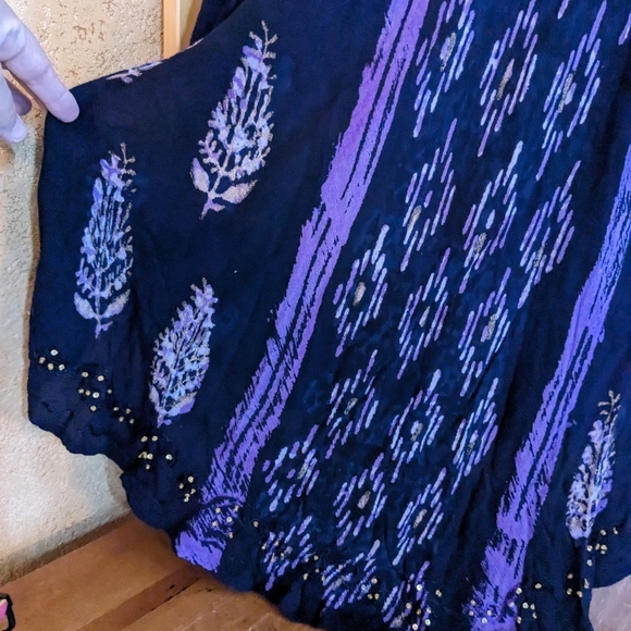 🆕 The Greater Good, embellished tunic top, size 3X-4X, NEW with tags - Picture 5 of 12